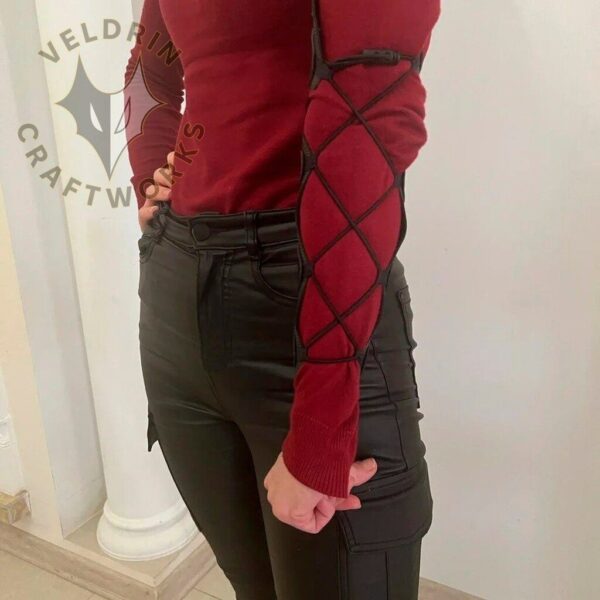 Custom Long Leather Arm Guard - Image 2