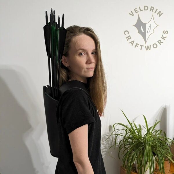 Leather Back Quiver - Image 3