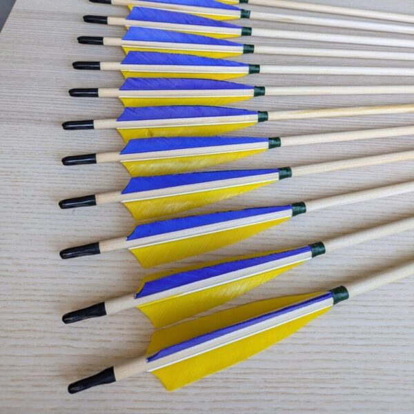 classic wooden arrow