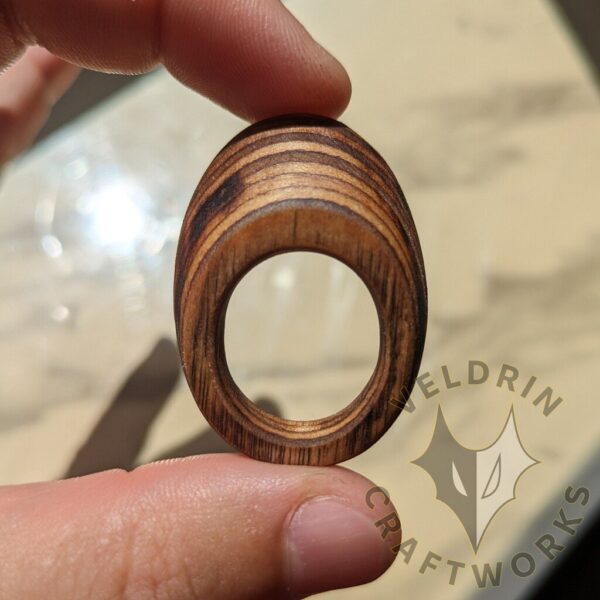 Custom plywood thumbring - Image 3
