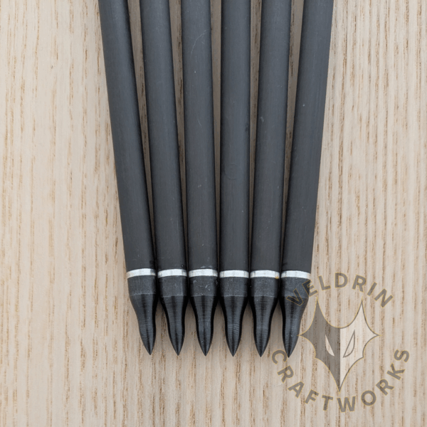 Custom Carbon Arrows (4" feathers, 12 pcs) - Image 3