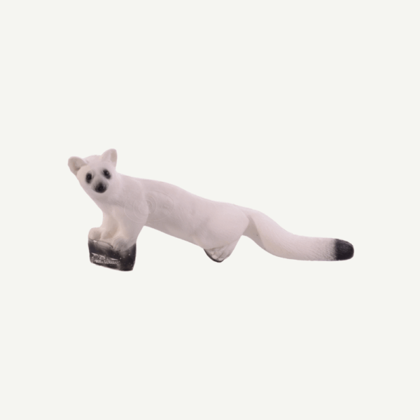 100460 IBB 3D Target Weasel, walking in winter coat - Image 3