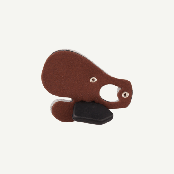 70153 Archery Tab Calf Hair with Finger Separator - Image 2