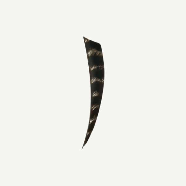 18415 Feather RW Shield 4 inch natural barred - Image 2