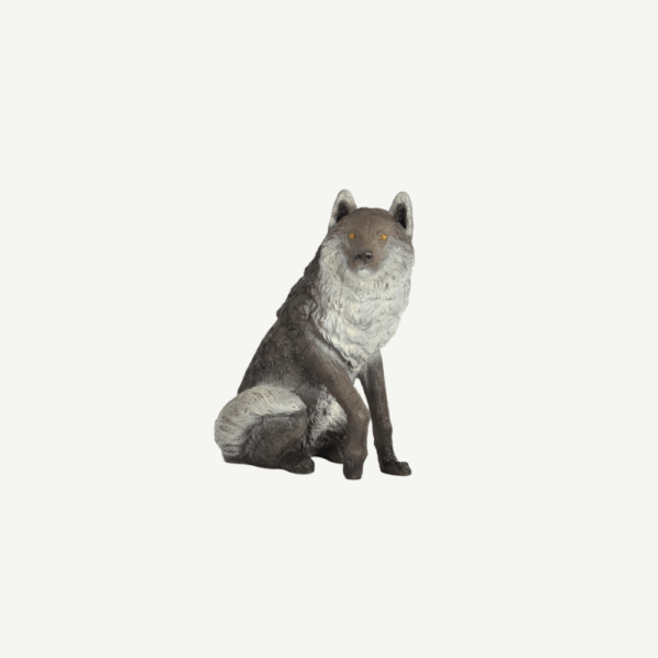 60198 3D Target Franzbogen Sitting Wolf