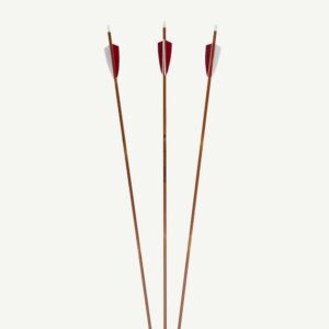 Penthalon Carbon Arrows 40818 Slim Line Bamboo Natural Feathers
