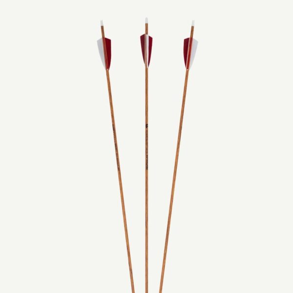 Penthalon Carbon Arrows 40819 Slim Line Timber Natural Feathers