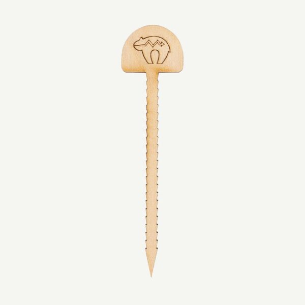 100097 Wooden Target pin